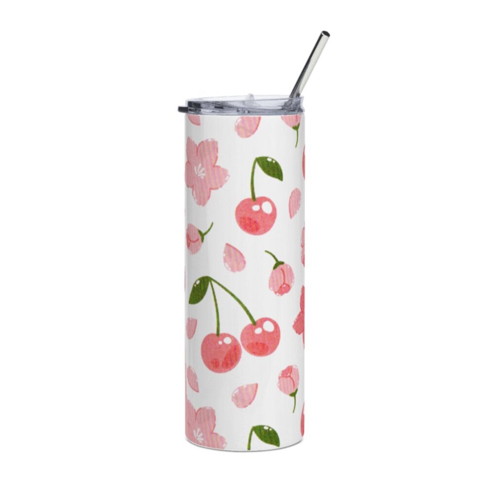 Pink Cherry 20oz Tumbler